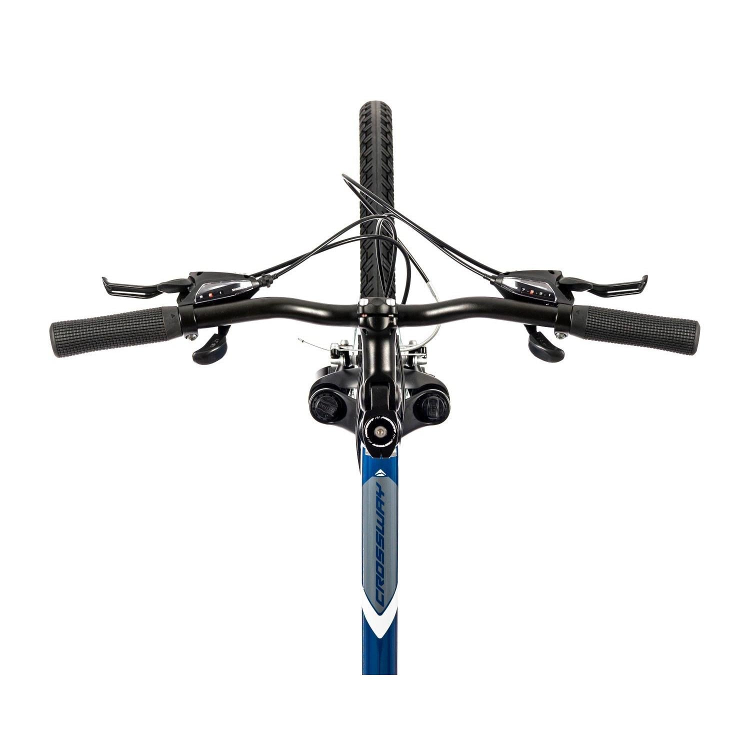 Merida Crossway 10-V Hybrid Bike Blue/White