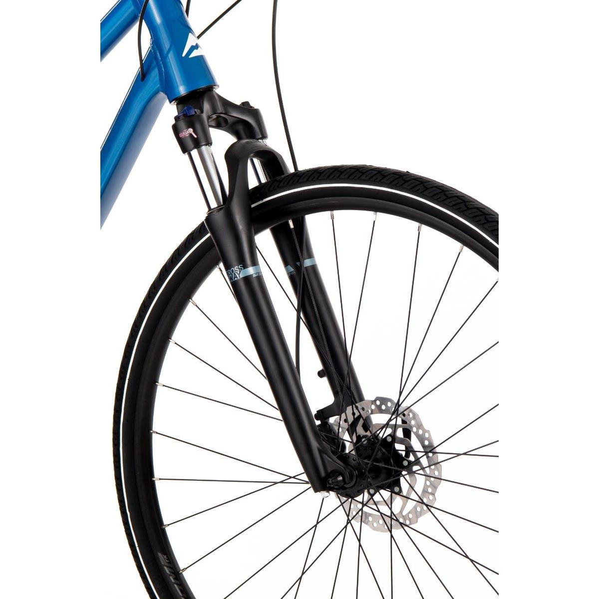 Merida Crossway 20 Hybrid Bike Blue Steel/Blue/White