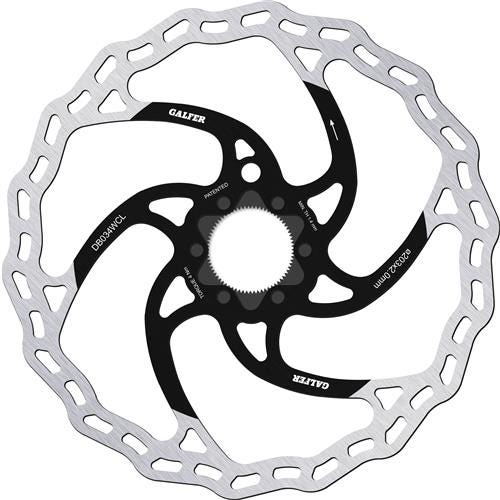Galfer Disc Wave Disc Brake Rotor Centre Lock Magnet Compatible 203 X 2.0mm