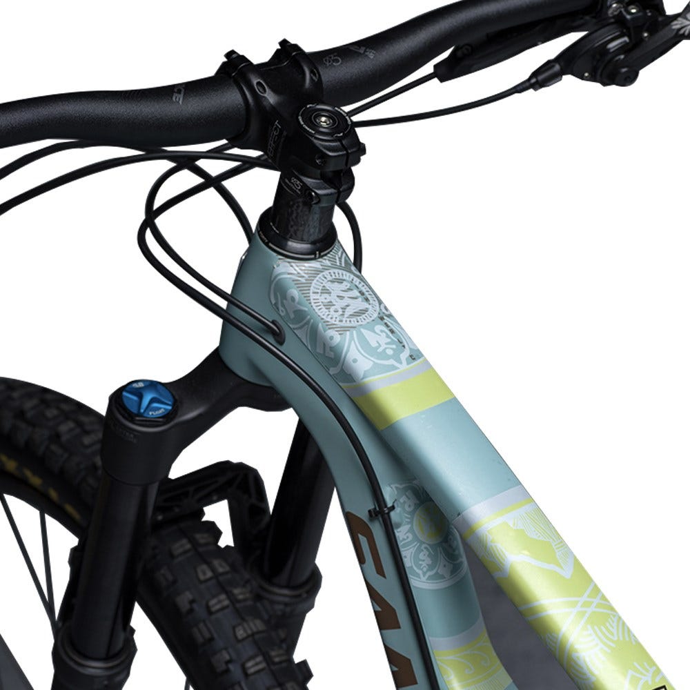 DYEDbro Frame Protector Kit White/Yellow Mandala