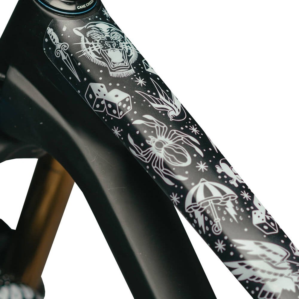 DYEDbro Frame Protector Kit White Old School Tattoo