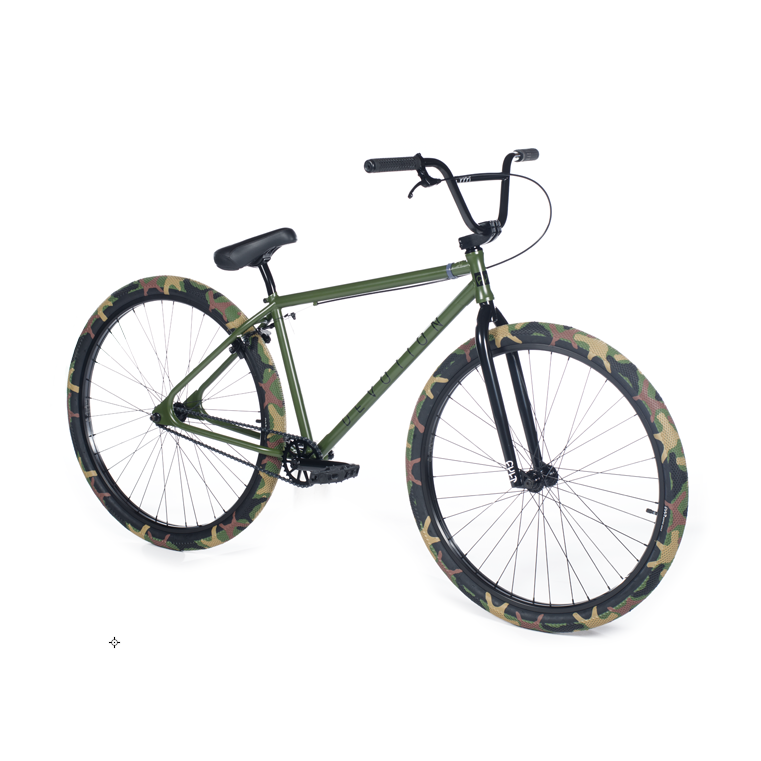 Cult Devotion Cruiser BMX Bike 29" Olive Green Camo (2020)