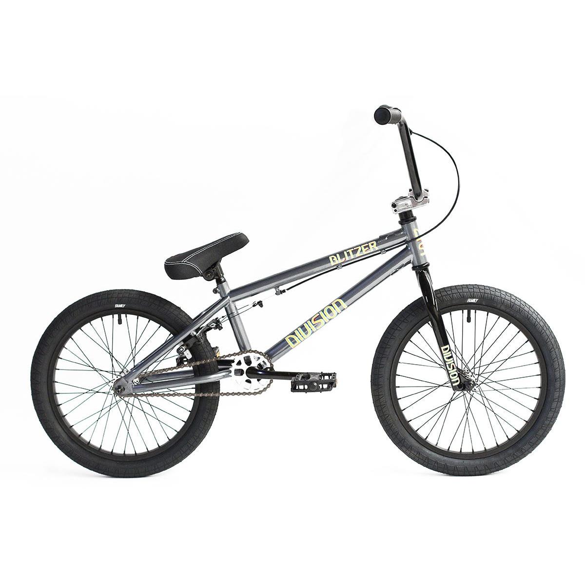 Division Blitzer 18 Kids BMX Bike Gun Metal Grey