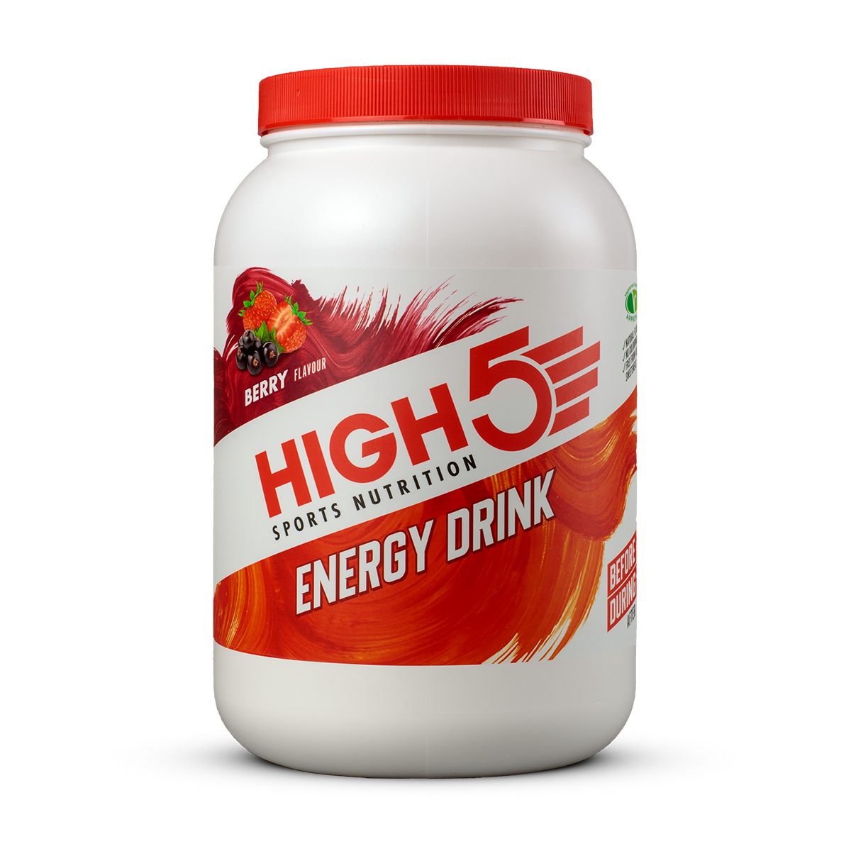 HIGH5 Energy Drink Powder Berry 1kg Tub