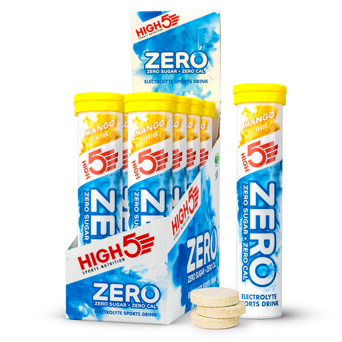 HIGH5 ZERO Tablets Mango Box of 8
