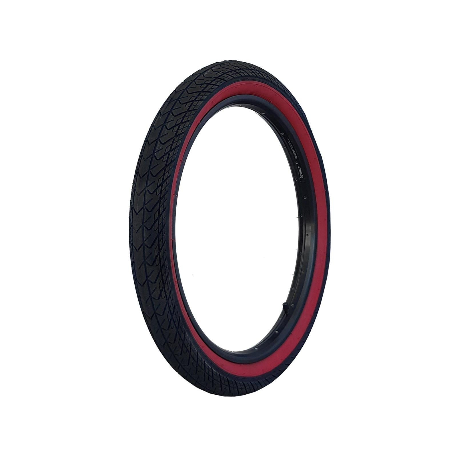 DRS Arrow FS BMX Tyre 20 X 2.25'' Black/Red