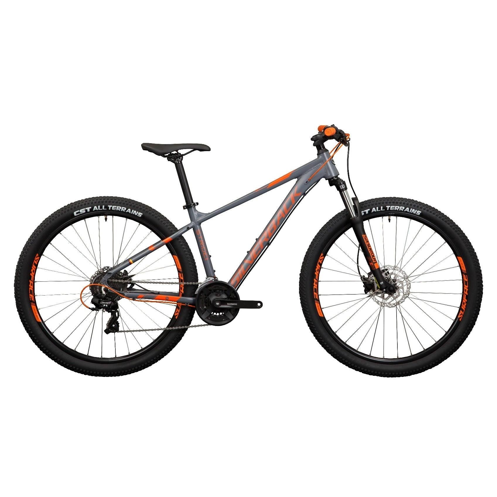 Silverback Stride Sport 29 Mountain Bike Charcoal/Monarch Orange (2020)