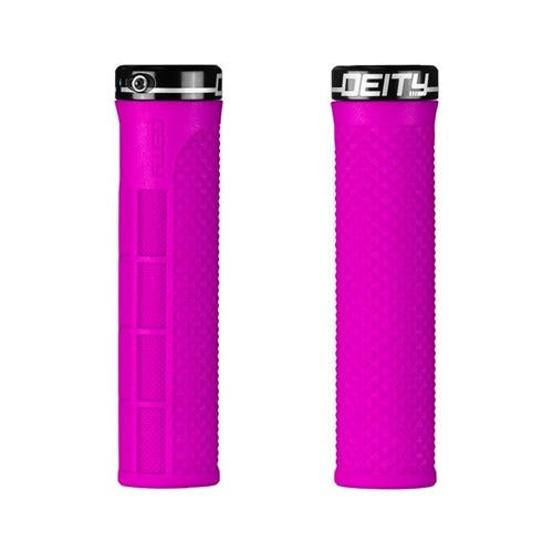 Deity Lockjaw Grips Pink