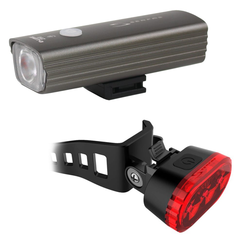 Serfas E-Lume Combo 350/15 Lumens Lightset