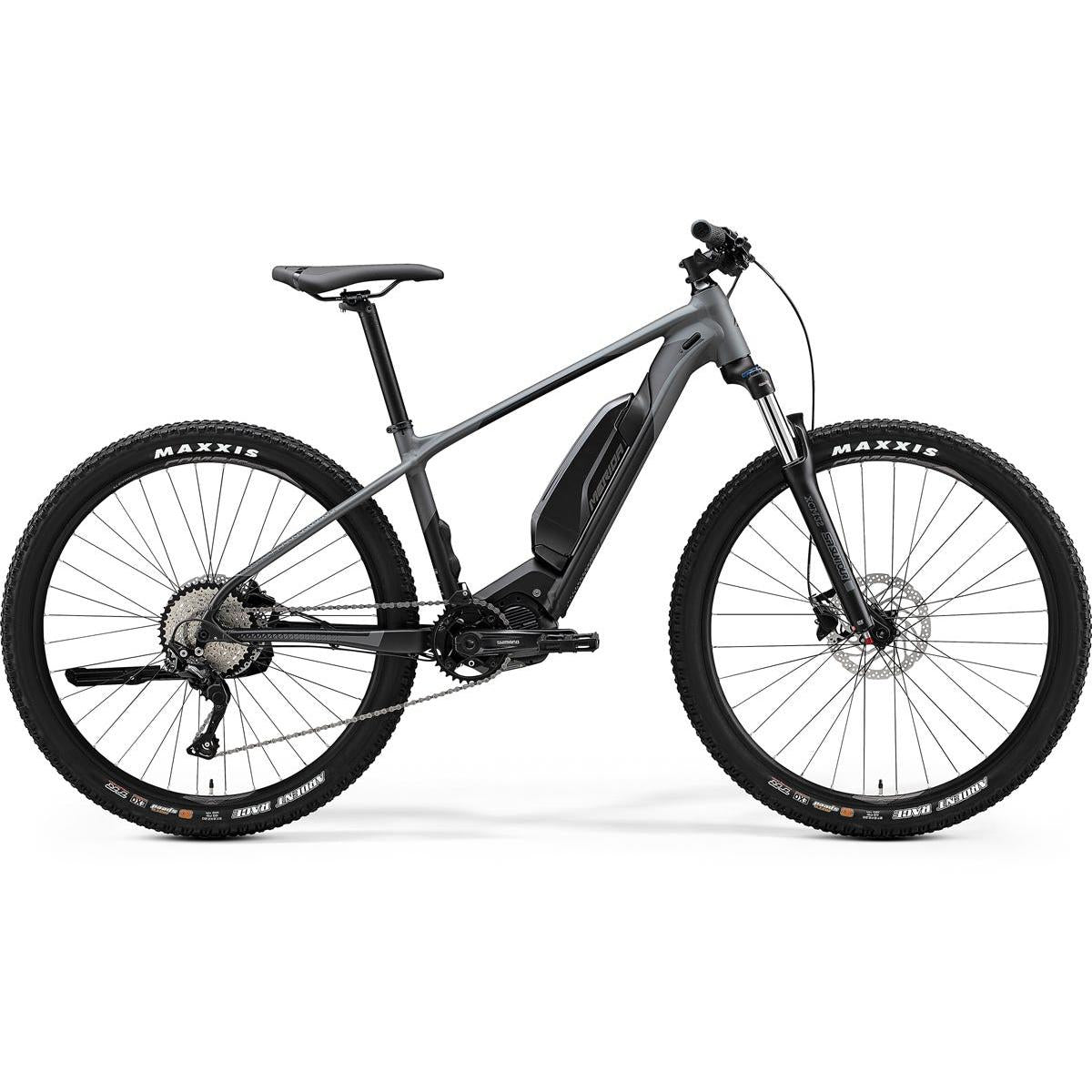 Merida eBig Seven 300SE Electric Mountain Bike Matt Dark/Grey Black (2020)