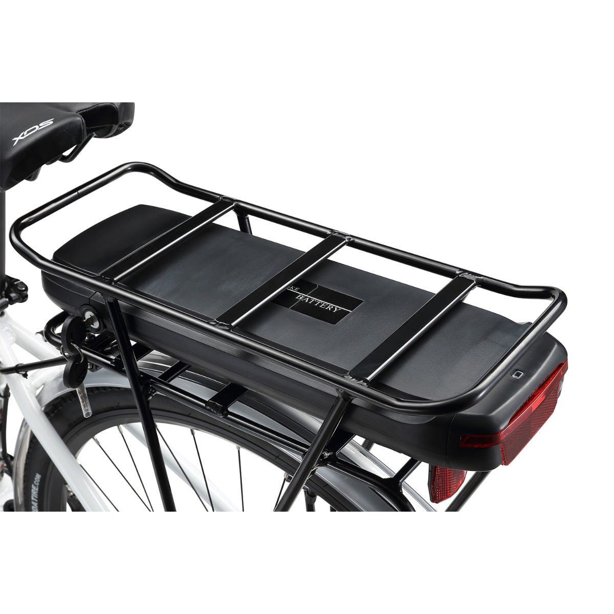 XDS E-Cruz Ladies Electric Cruiser Bike Polar White