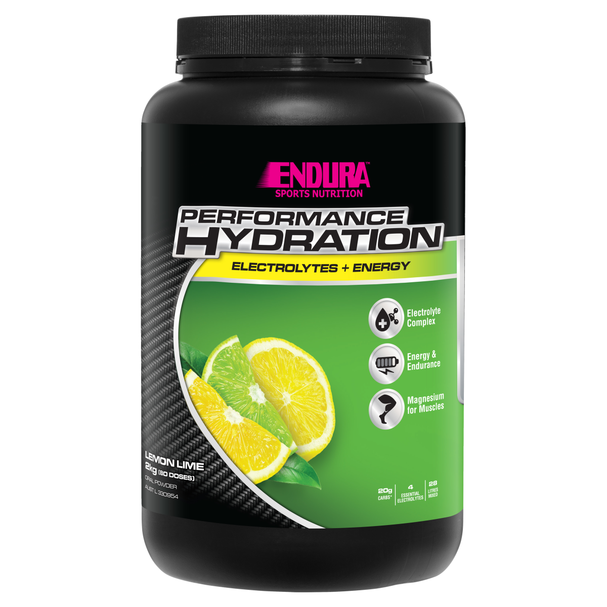 Endura Rehydration Performance Fuel 2kg Lemon Lime