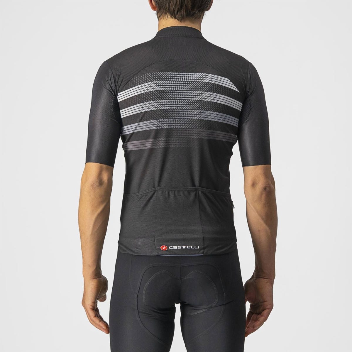Castelli Endurance Pro Jersey Light Black/White