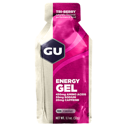 GU Tri-Berry Caffeinated Energy Gel 32g