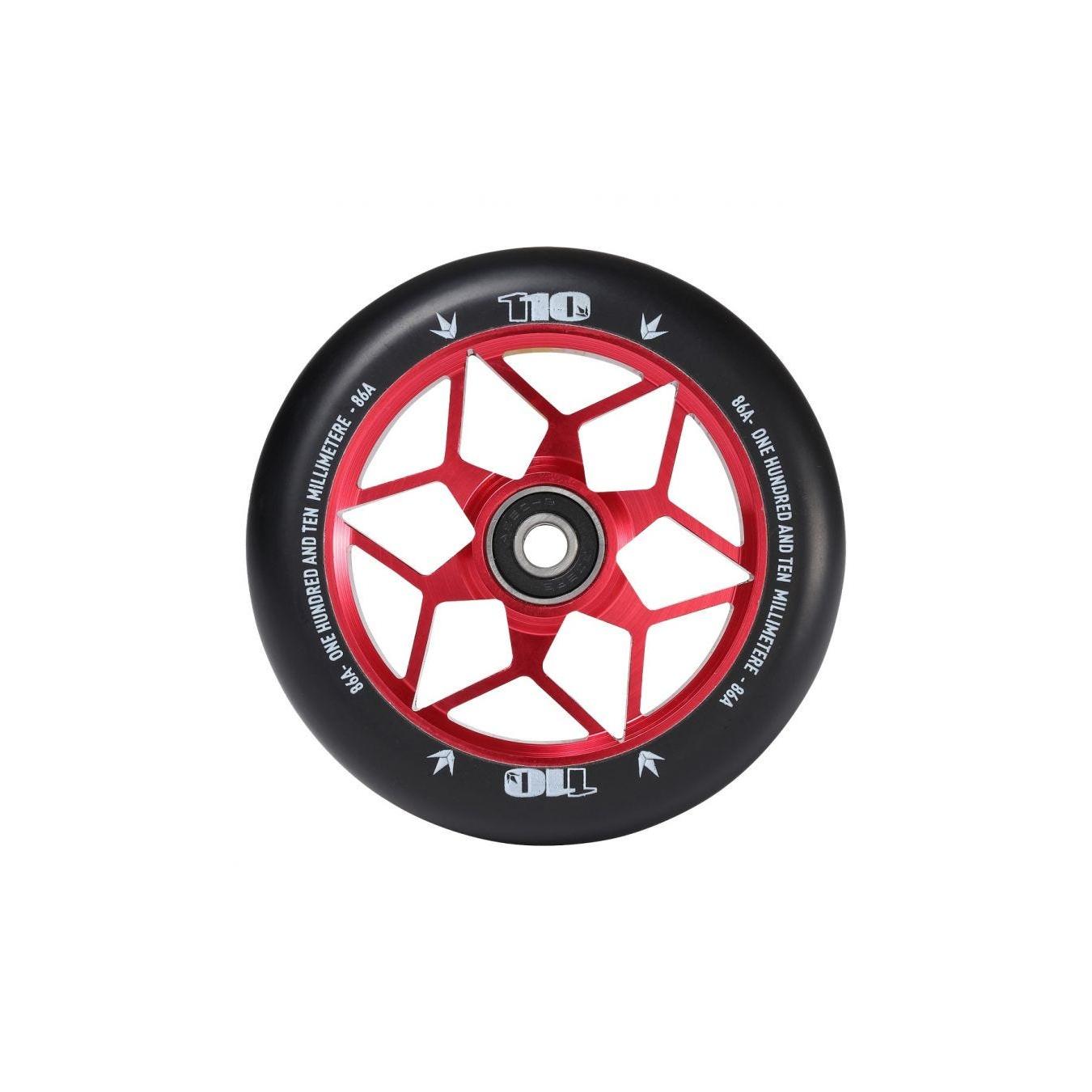 Envy Scooter Wheel 110mm Wheel Diamond Red EVCSW110DRD