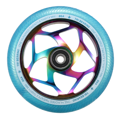 Envy Gap Core 120mm x 30mm Scooter Wheel Oil Slick/Teal