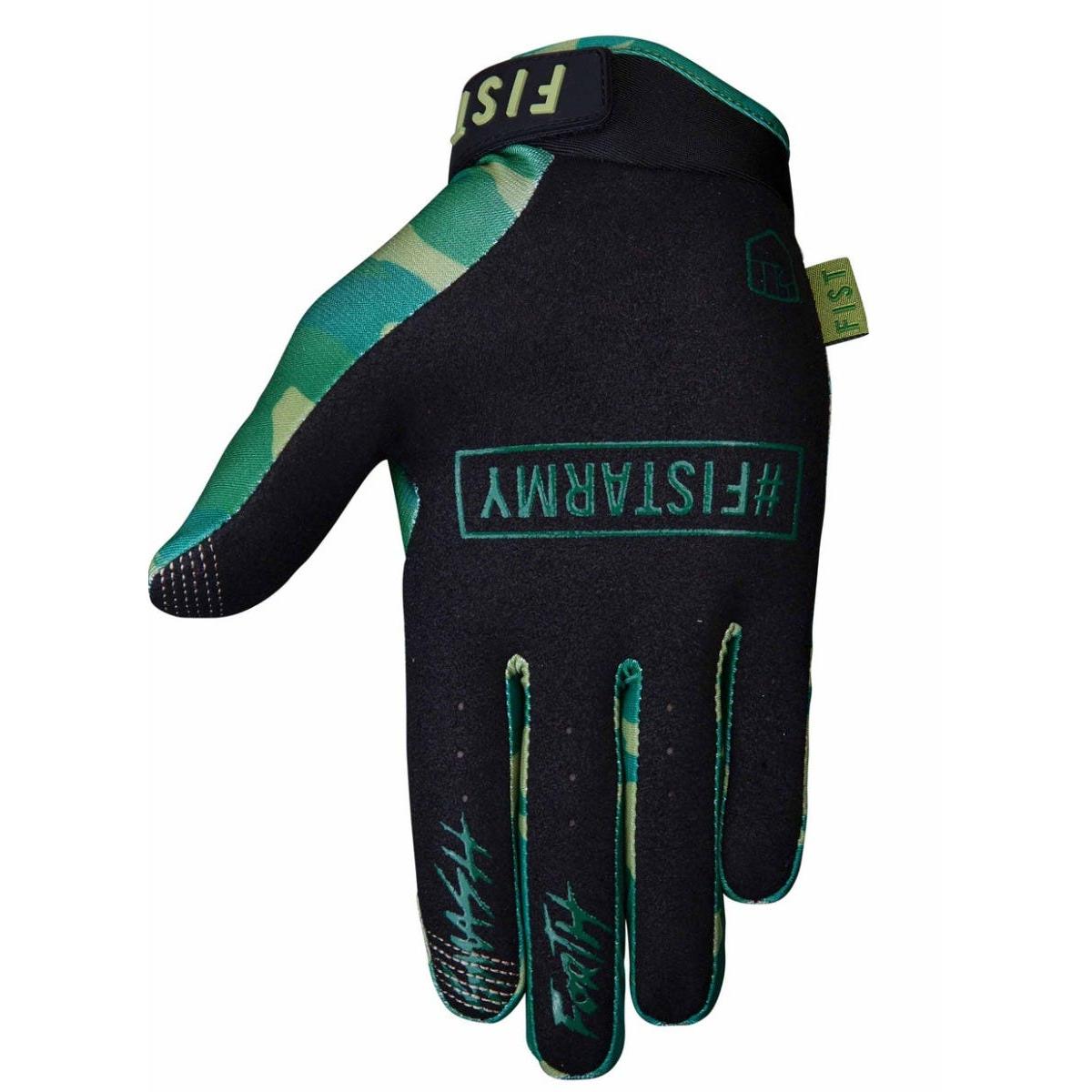 FIST Full Finger MTB Gloves Camo Stocker