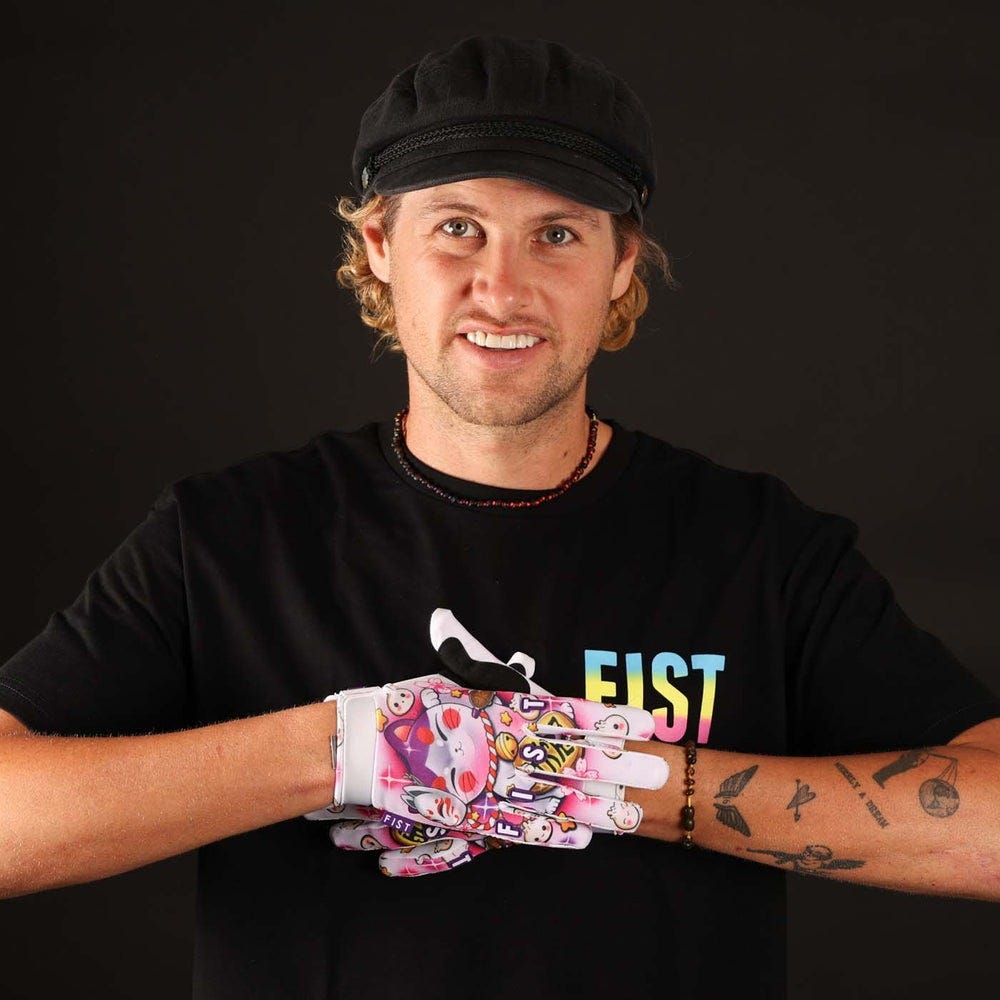 FIST Full Finger Strapped MTB Gloves Lucky Dumpling