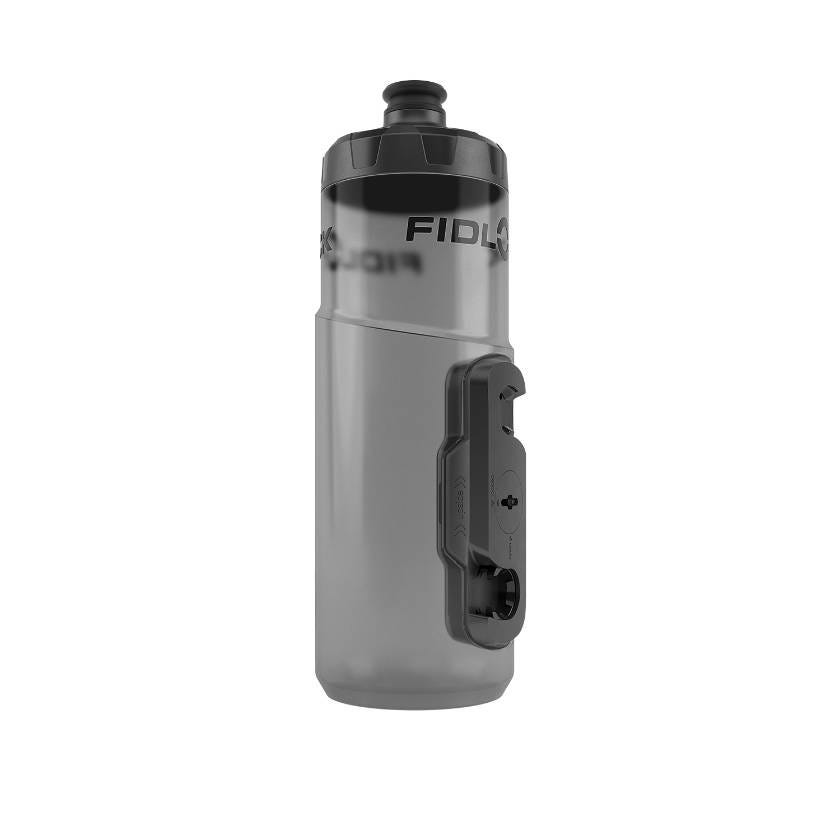 FIDLOCK Black Water Bottle Universal Combo 600mL