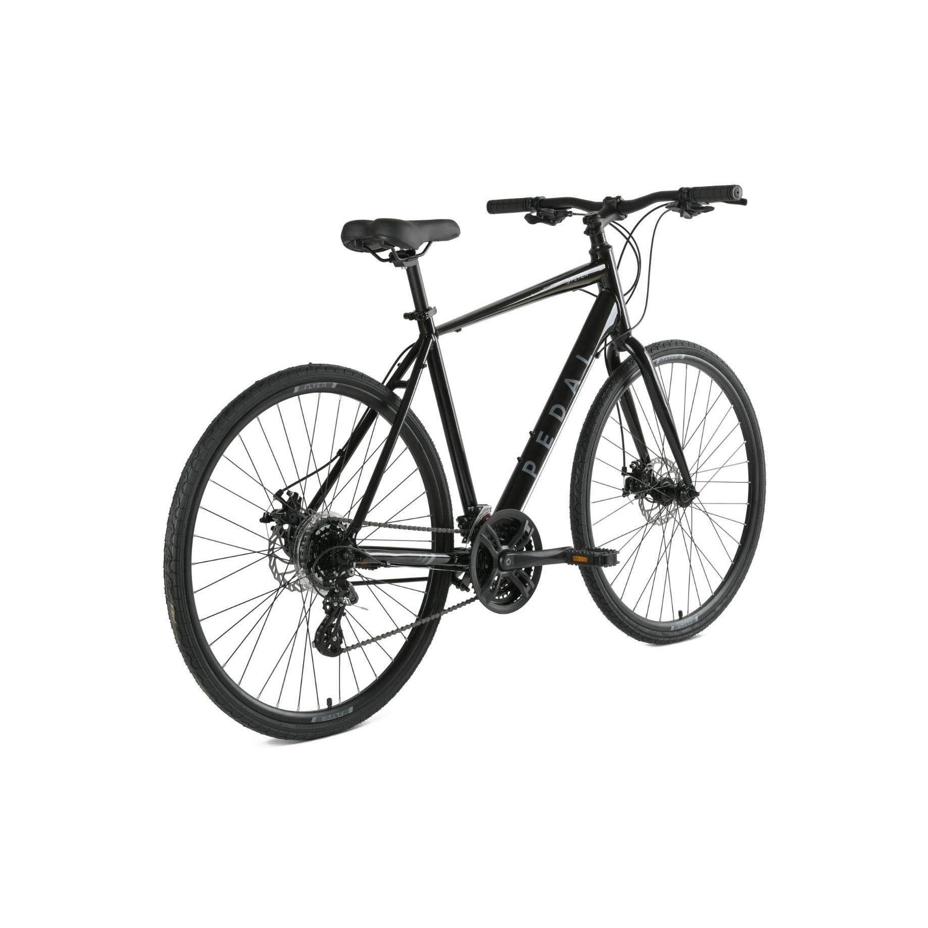 Pedal Flyer Hybrid Bike Black