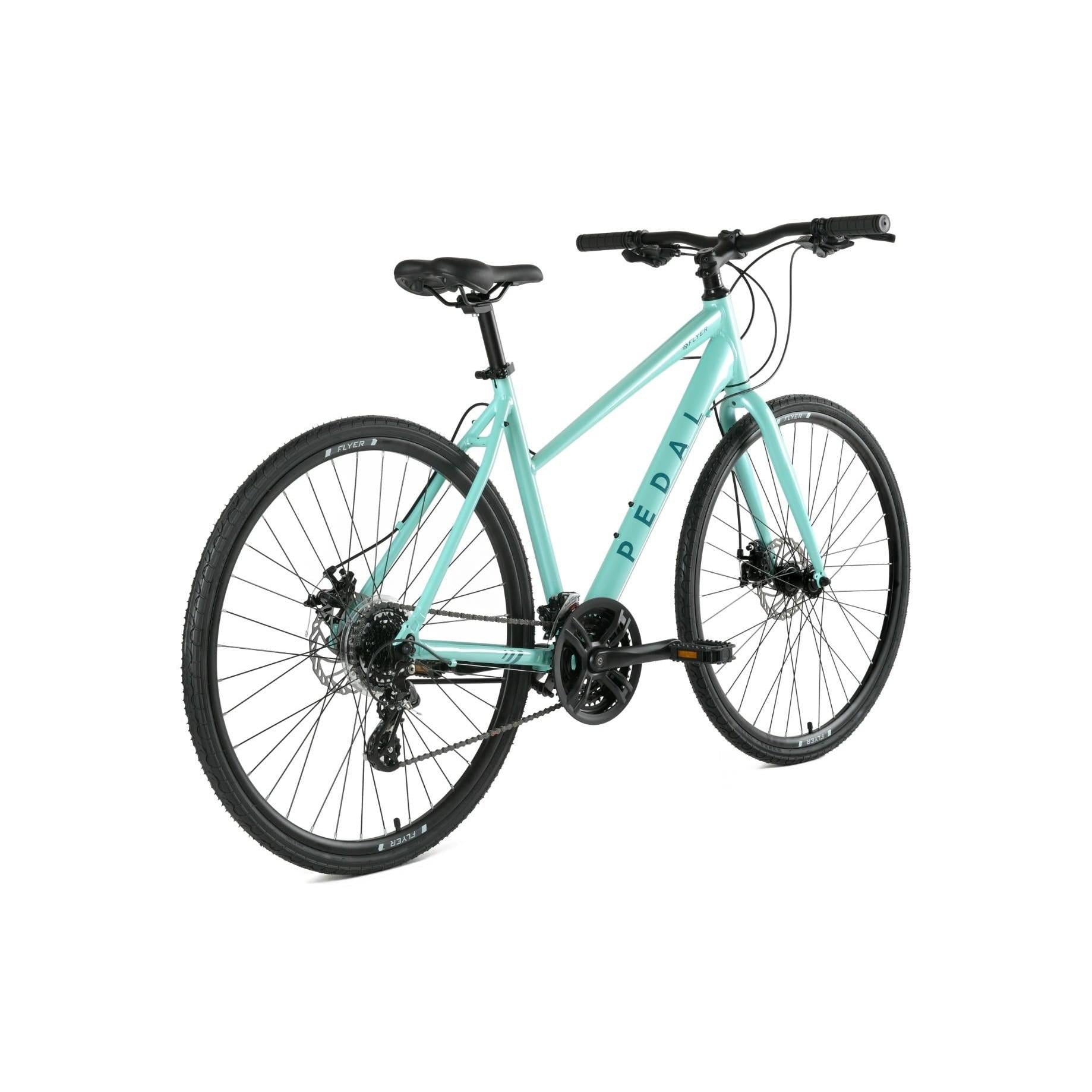 Pedal Flyer Trapeze Hybrid Bike Green