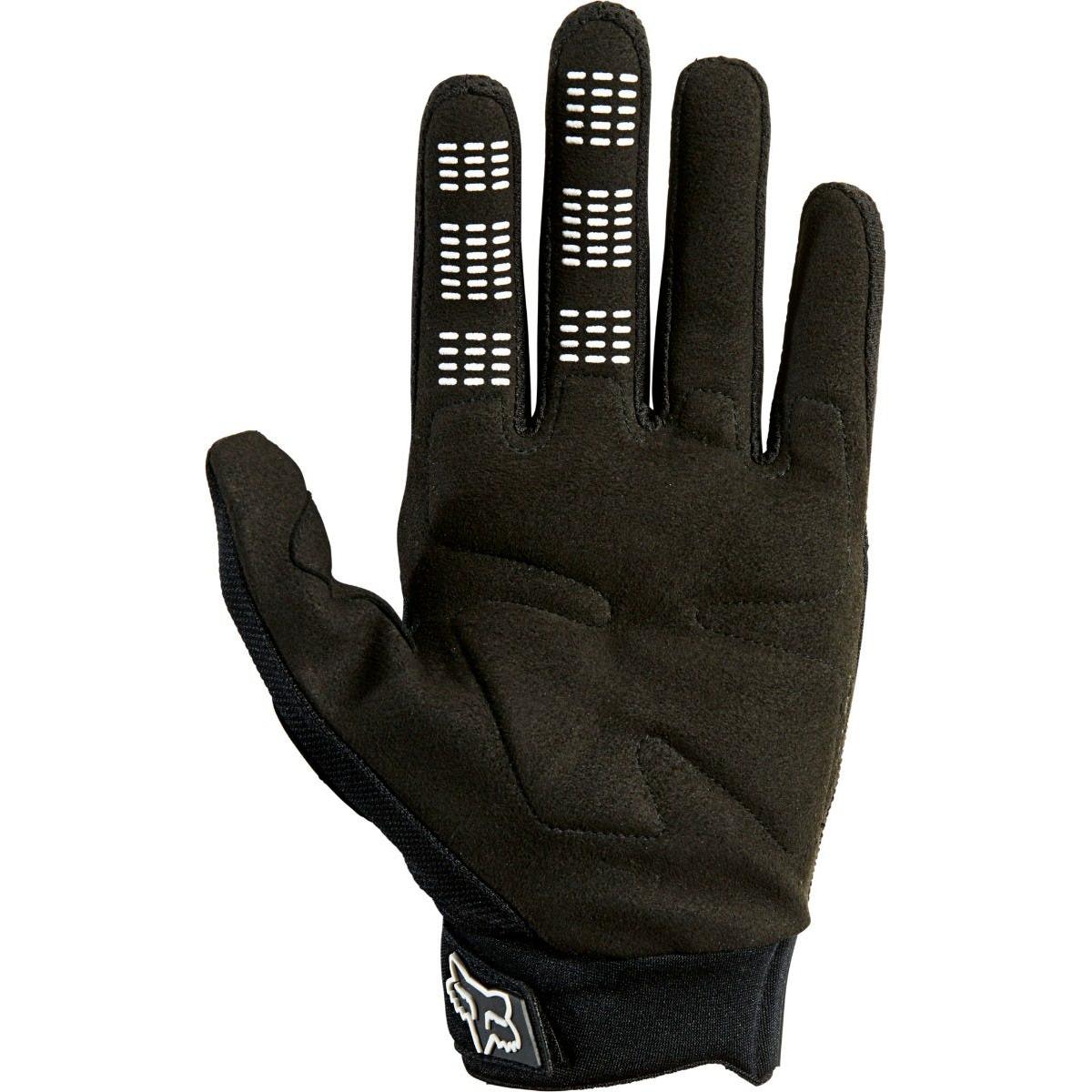FOX Dirtpaw Full Finger Gloves Black/White 2023