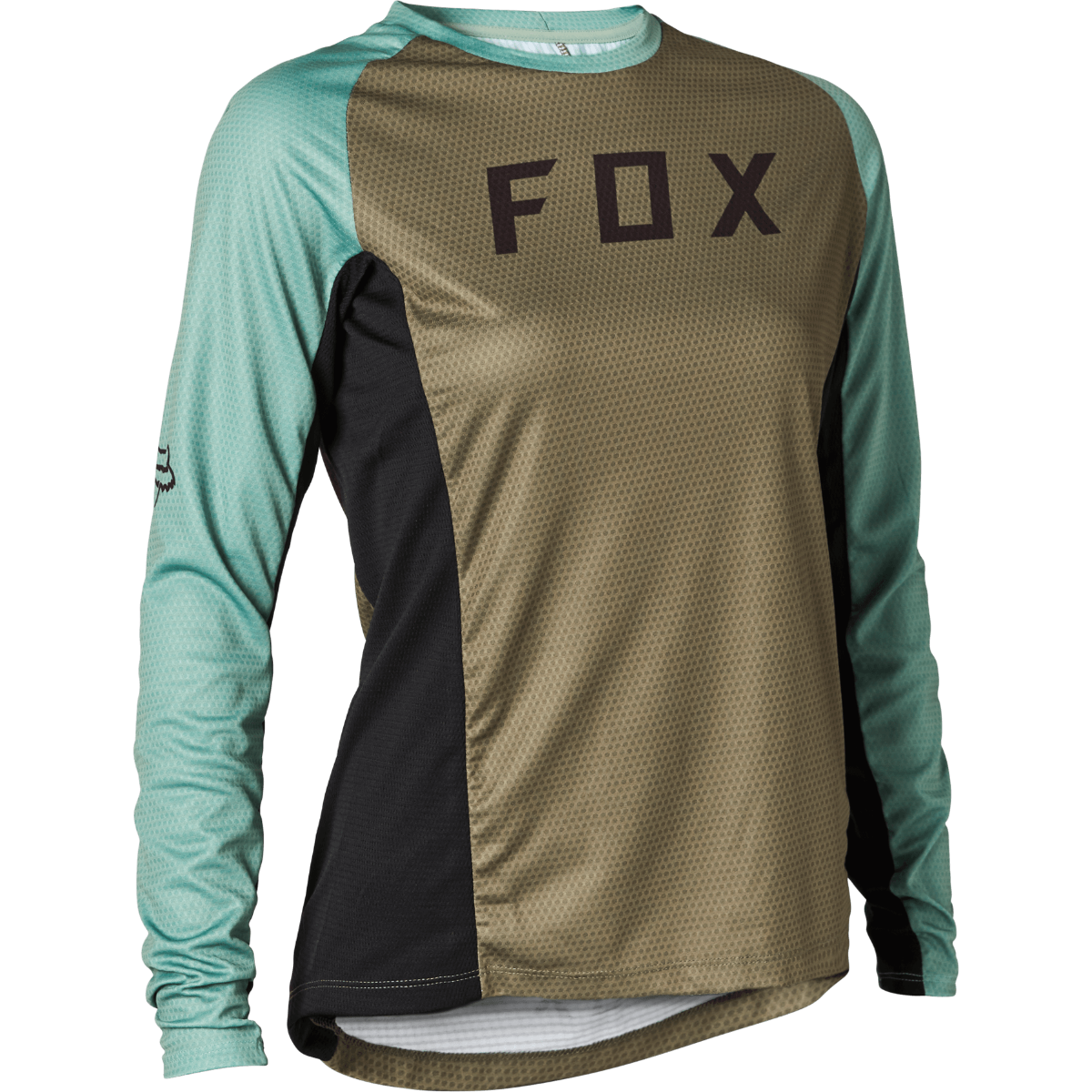 FOX Defend Women's Long Sleeve Jersey Olive Green (2021)