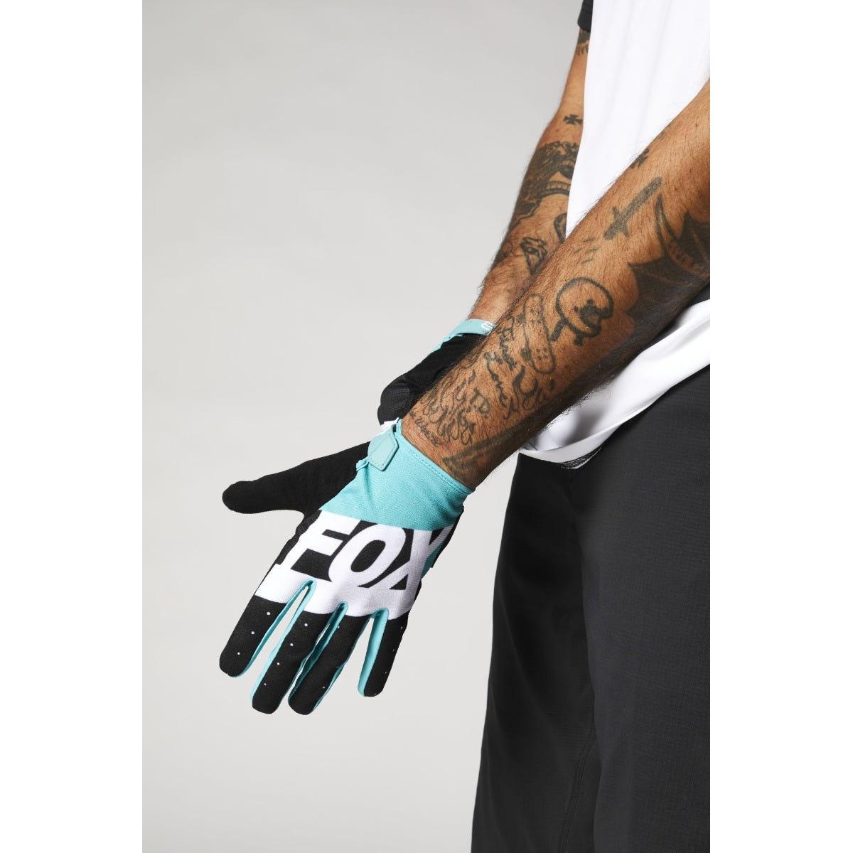 FOX Ranger Gel Full Finger Gloves Teal