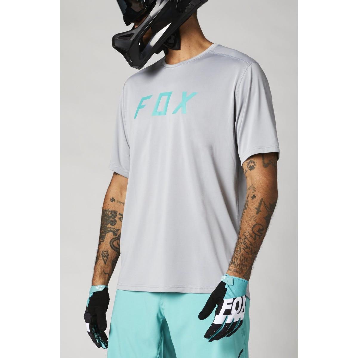 FOX Ranger Short Sleeve Jersey Steel Grey