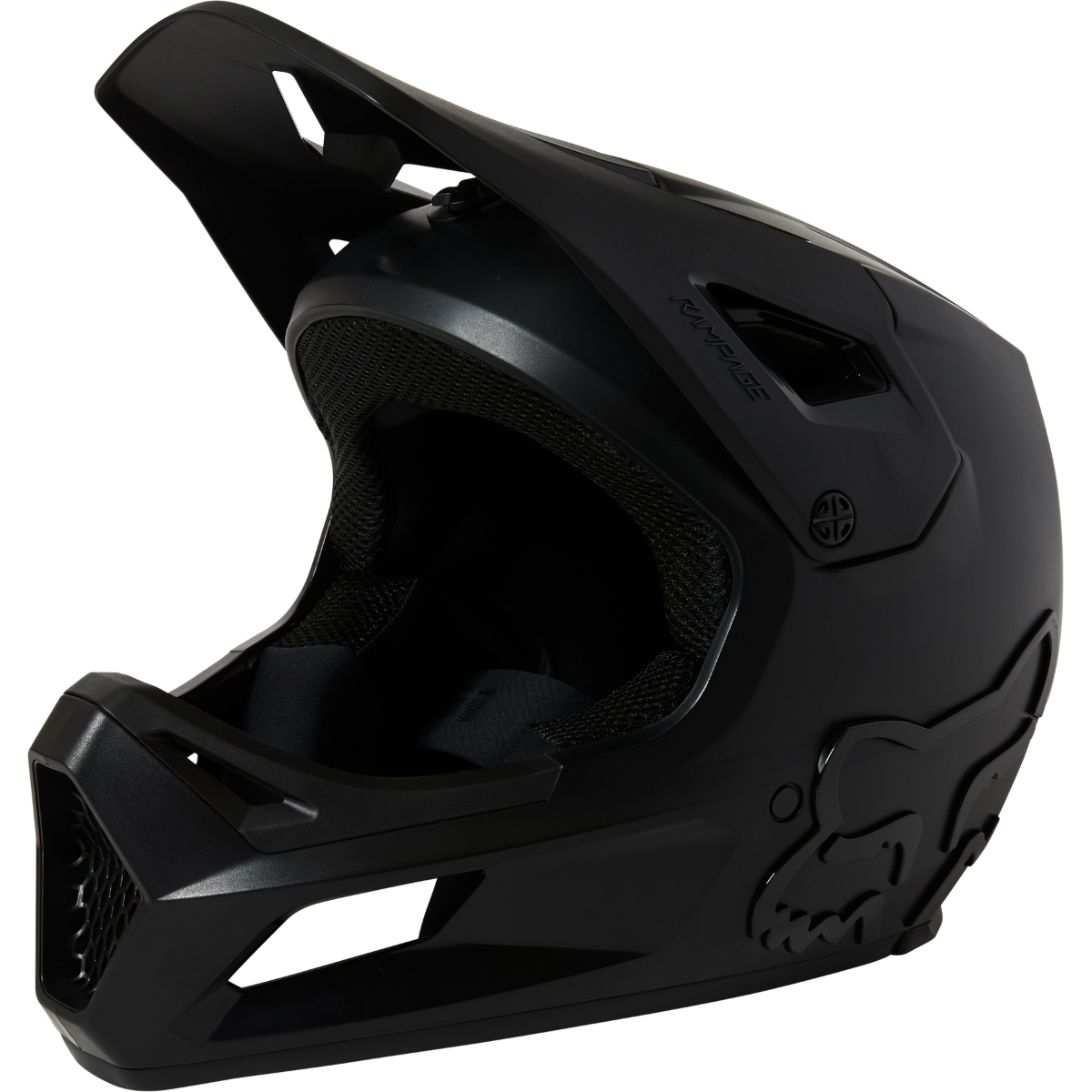 FOX Rampage Full Face Youth Helmet Black/Black 2023