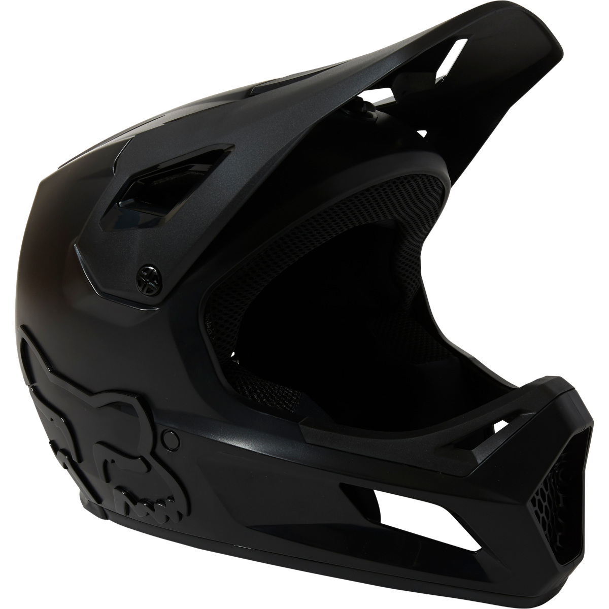 FOX Rampage Full Face Youth Helmet Black/Black 2023