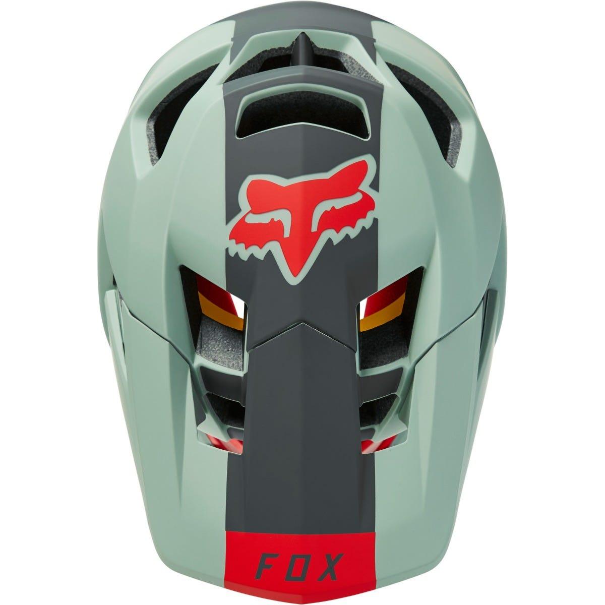Fox Proframe Blocked Fullface Helmet Eucalyptus
