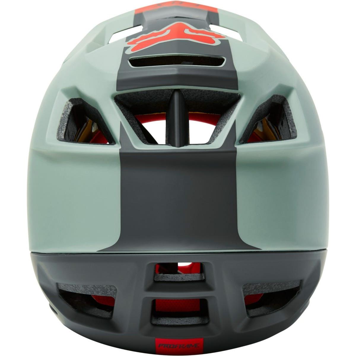 Fox Proframe Blocked Fullface Helmet Eucalyptus