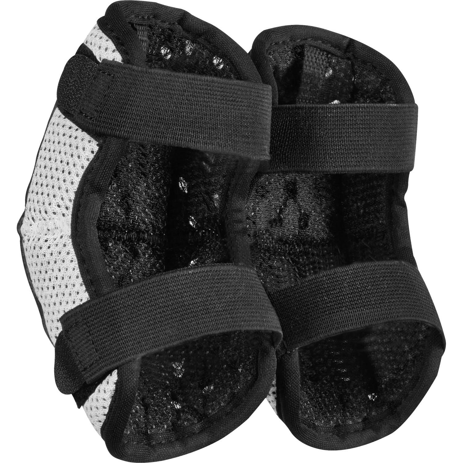 FOX PeeWee Titan Elbow Guards Youth Black/Silver 2025