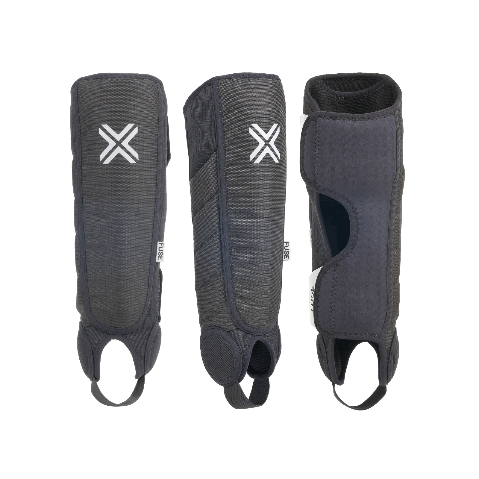 Fuse Armour Shin Pad Alpha Medium Black