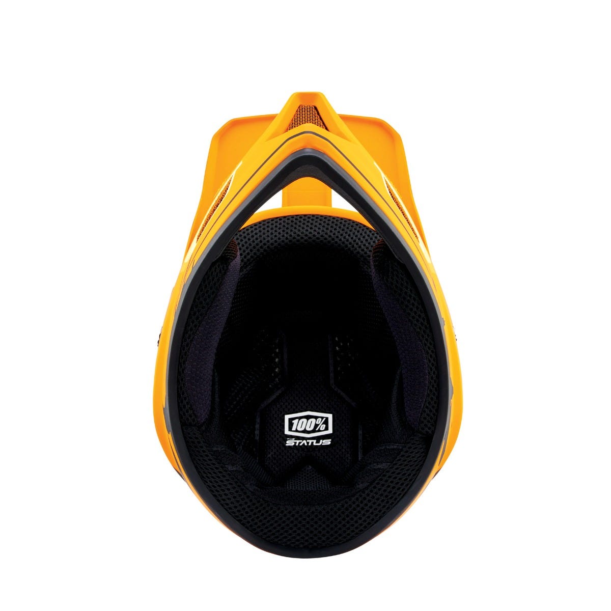100% Status Full Face Helmet Topenga Orange/Black