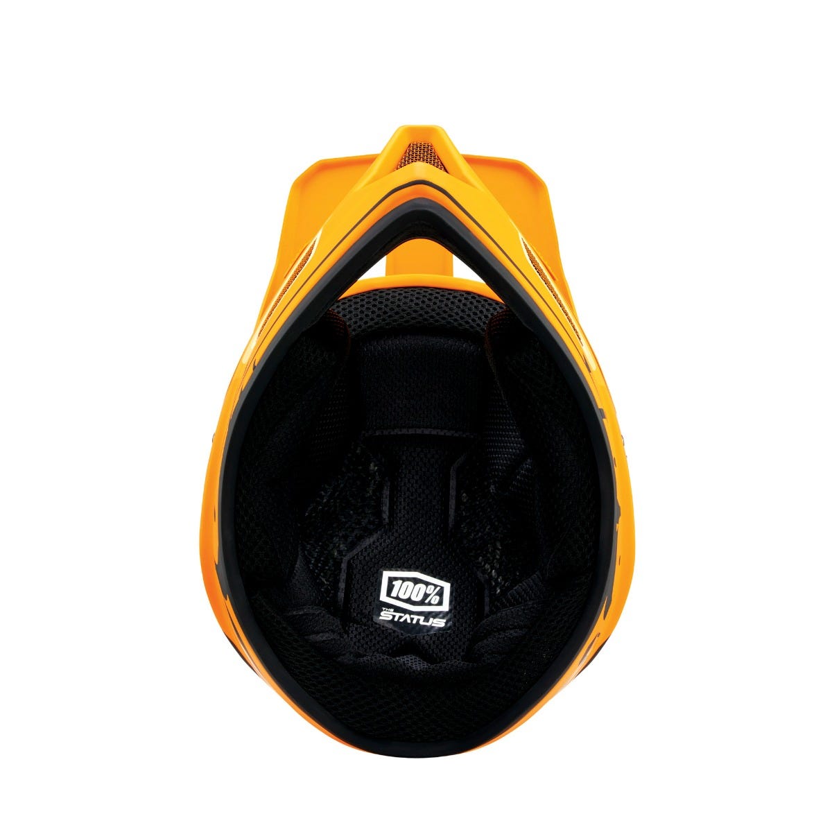 100% Status Youth Full Face Helmet Topenga Orange/Black