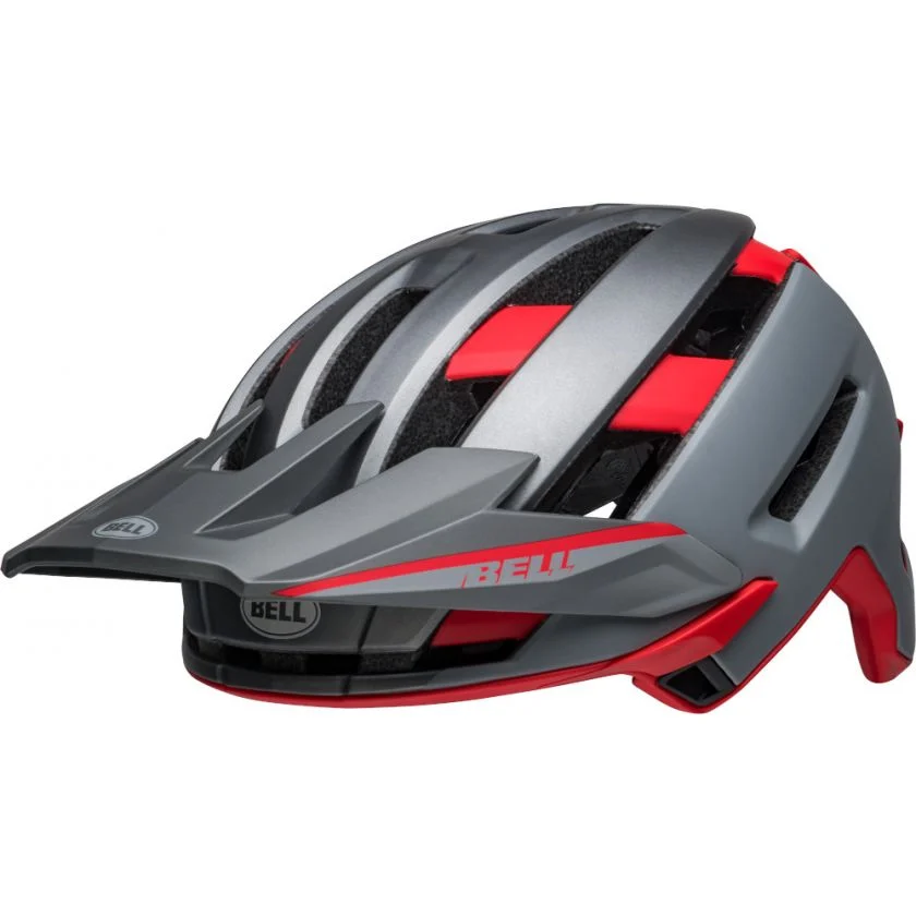 Bell Super Air R Spherical Mips Fullface Helmet Grey/Red