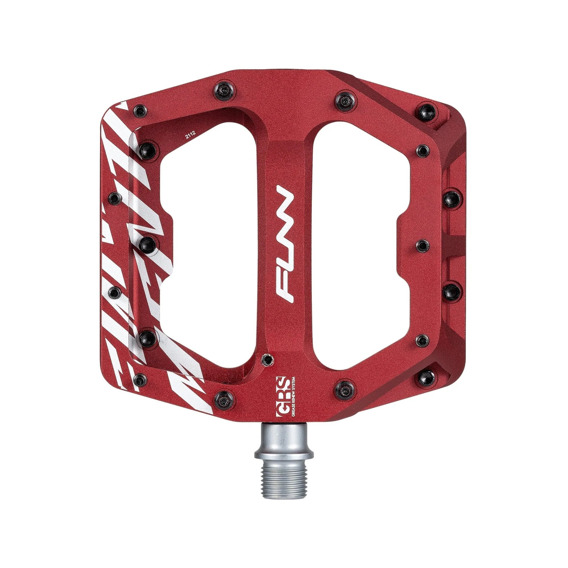 FUNN Funndamental MTB Pedals with Steel Pins Red