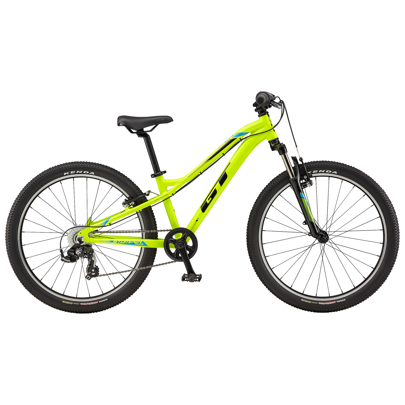 GT Stomper Prime Kids 24 Inch Mountain Bike Yellow (2017)