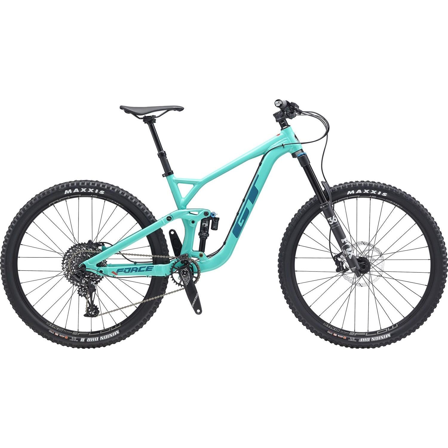 GT Force 29 Expert Mountain Bike Gloss Pitch Green