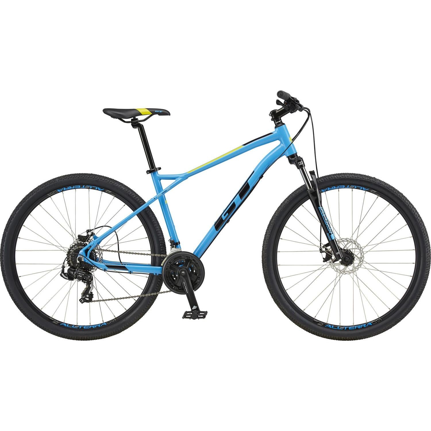 GT Aggressor Sport Mountain Bike Gloss Cyan