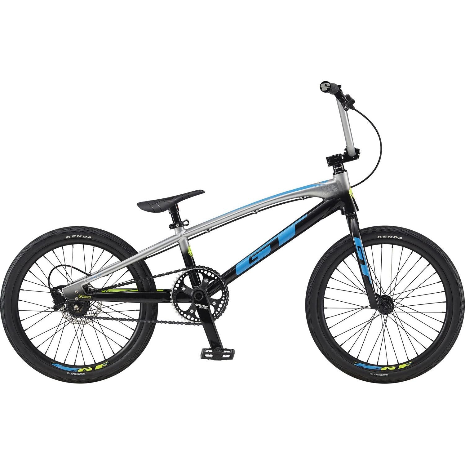 GT Speed Series Pro XL BMX Race Bike Silver/Black Fade (2020)