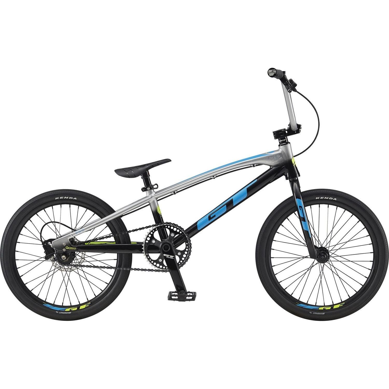 GT Speed Series Pro Pro XXL Race BMX Bike Silver/Black Fade (2020)