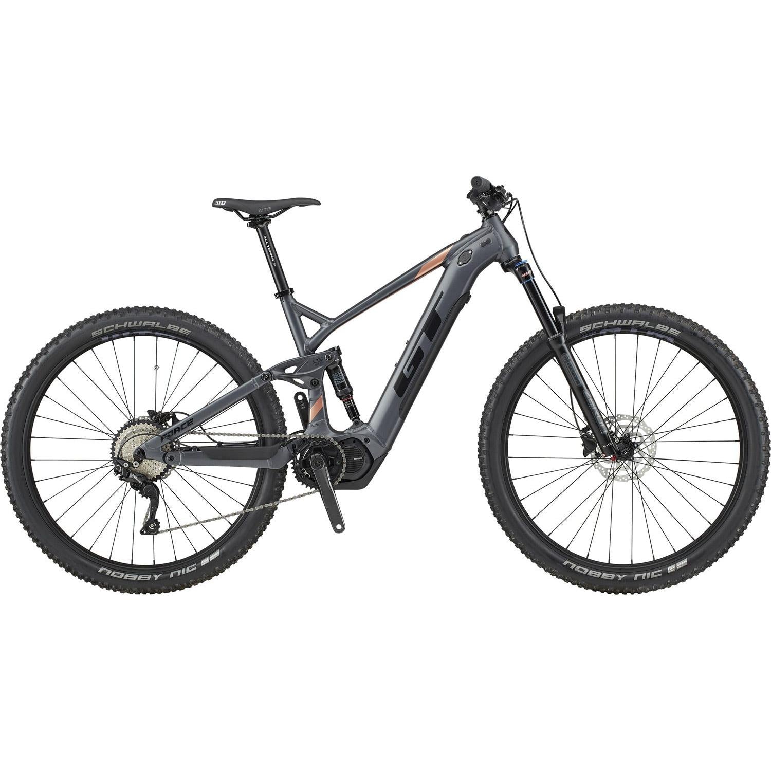 GT eForce Current 29 Electric Mountain Bike Satin Gunmetal (2020)