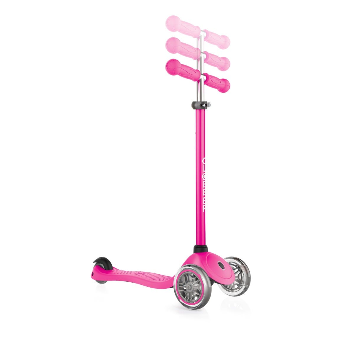 Globber Primo V2 3 Wheel Kids Scooter Neon Pink