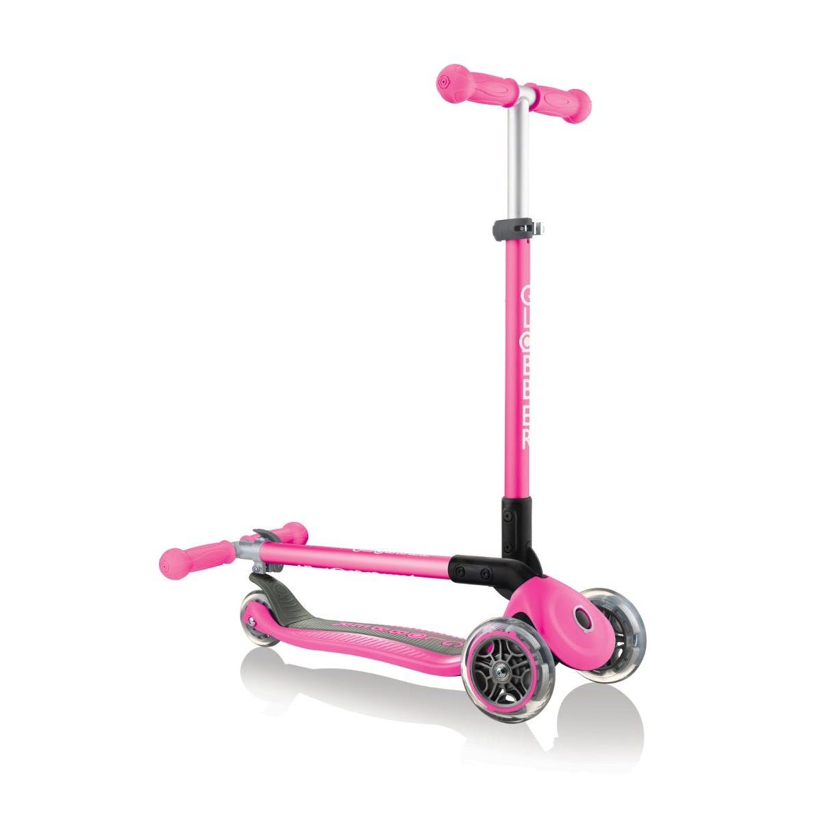 Globber Primo Foldable Scooter Deep Pink