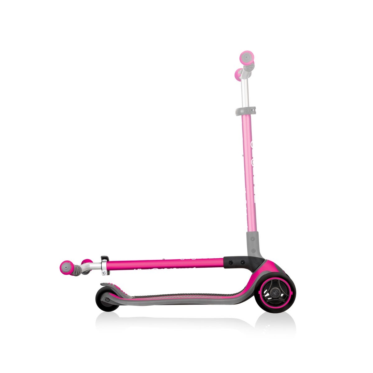 Globber Master Foldable 3 Wheel Kids Scooter Pink