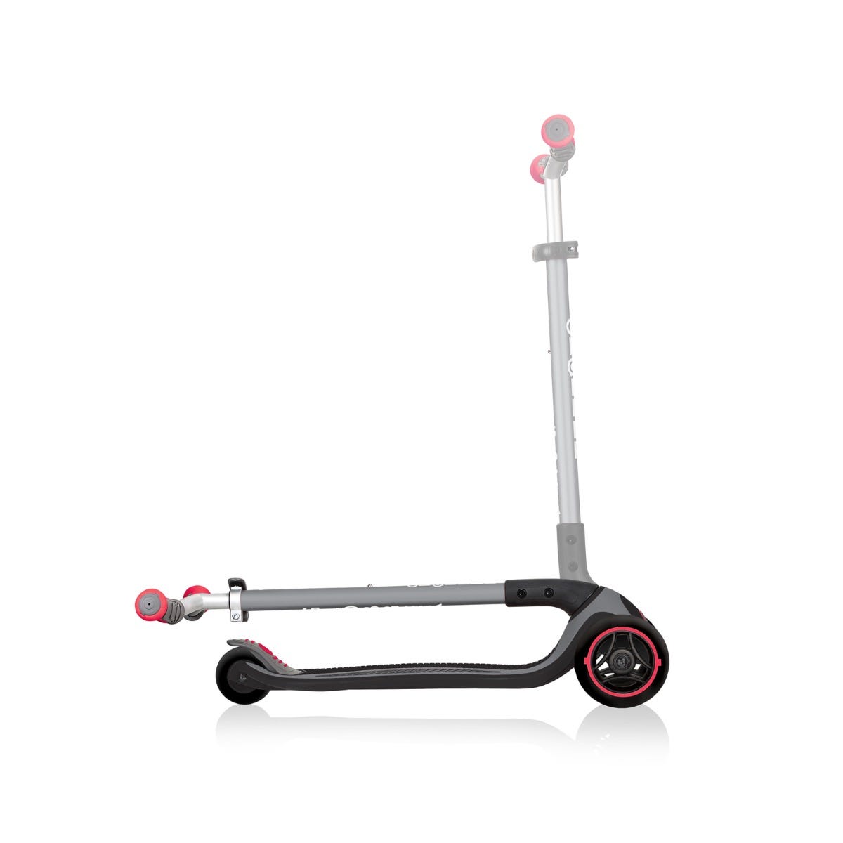 Globber Master Foldable 3 Wheel Kids Scooter Black/Red