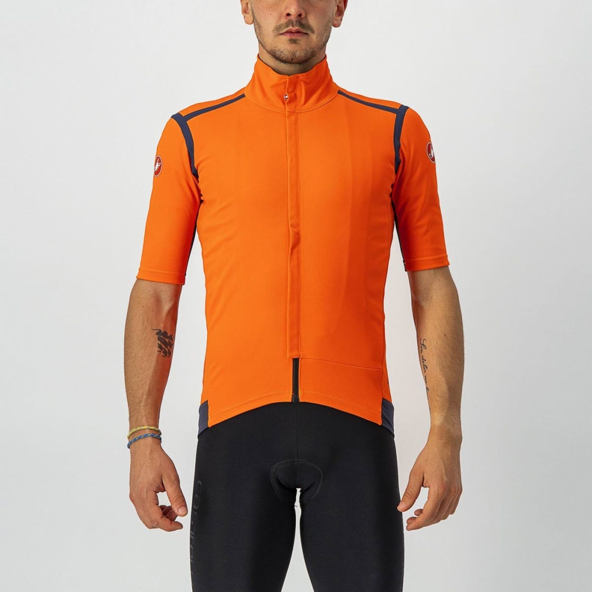 Castelli Gabba Rosso Corsa Jersey Brilliant Orange